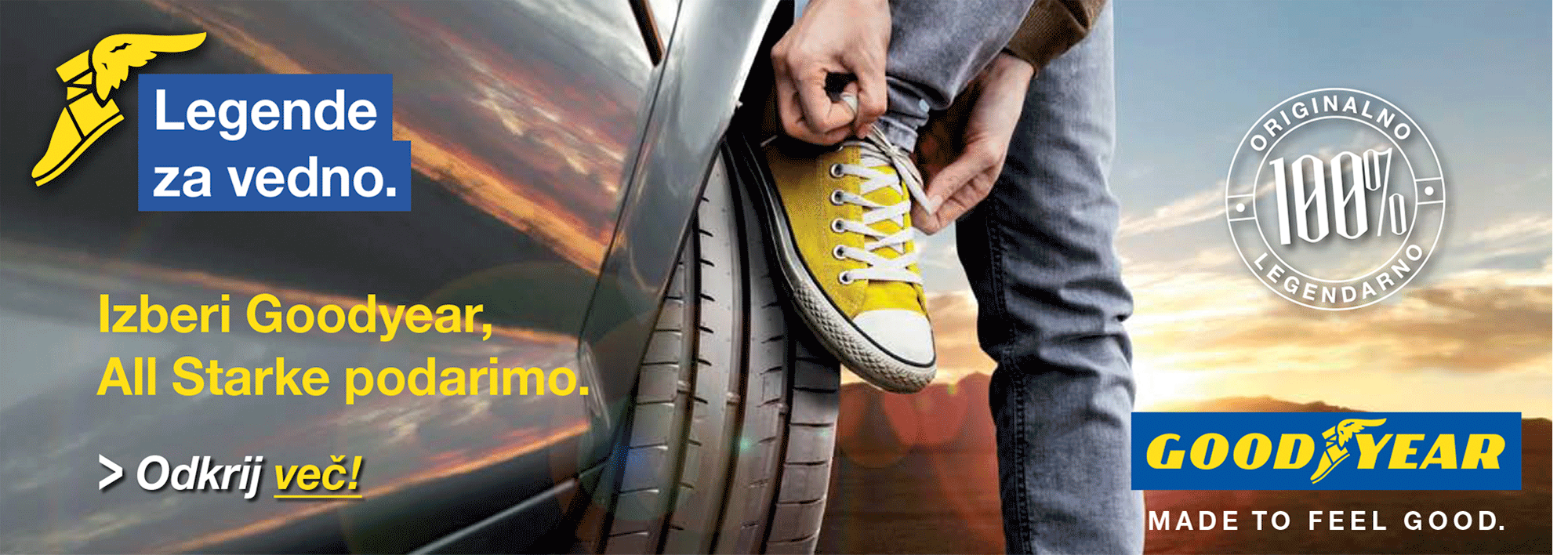 Goodyear Dunlop Sava Tires, kreativna zasnova oglaševalske akcije blagovne znamke