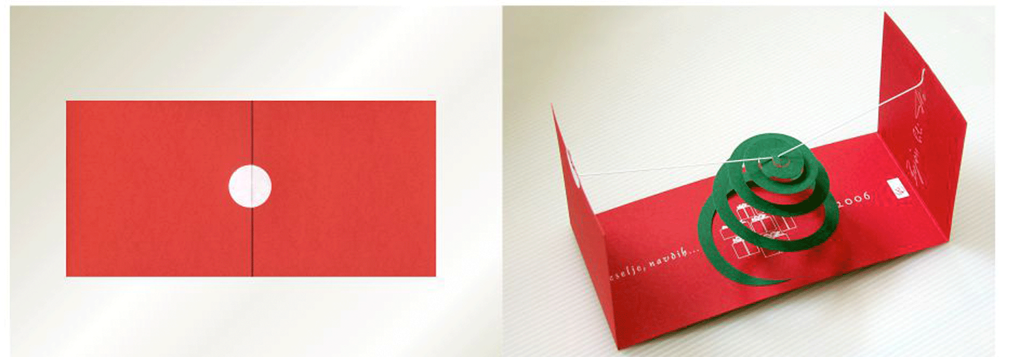 Samopromocija, oblikovanje novoletne voščilnice