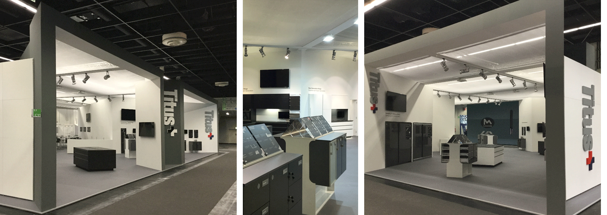 Titus+, zasnova koncepta, celostno načrtovanje in izvedba sejemskega paviliona na ključ, Interzum Koln