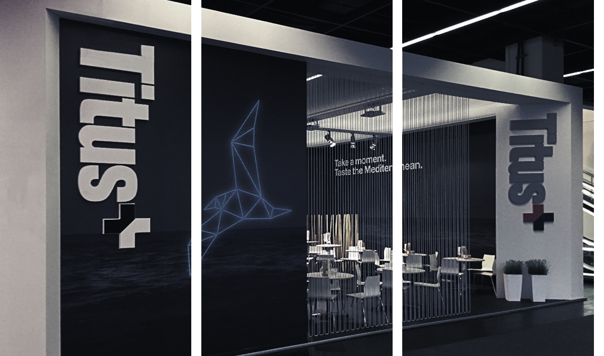 Titus+, zasnova koncepta in celostno načrtovanje ter izvedba sejemskega paviliona, Interzum Koln