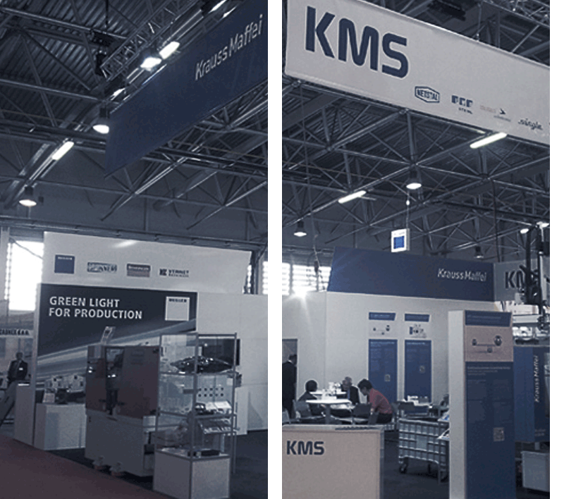 KMS, celostno načrtovanje in postavitev razstavnega prostora