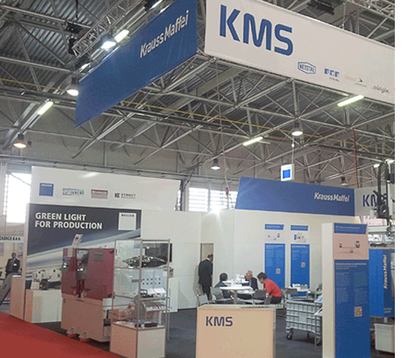 KMS, celostno načrtovanje in postavitev razstavnega prostora