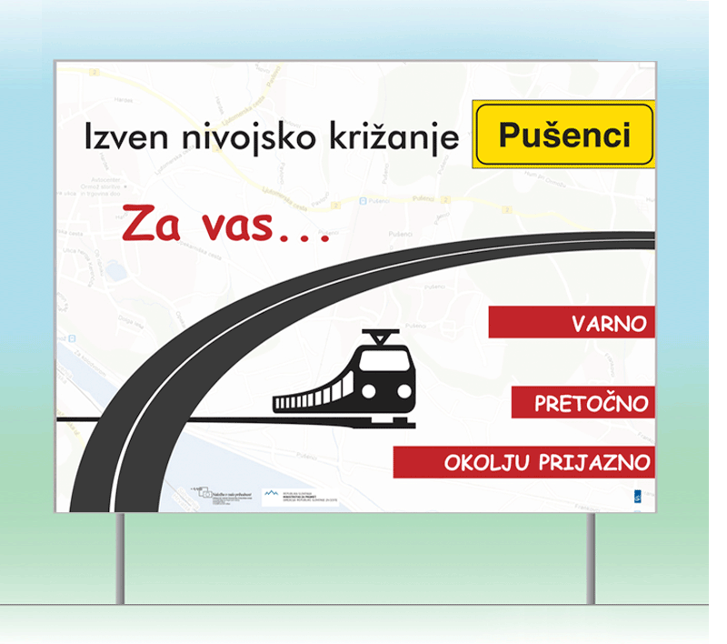 DRSC, kreativna zasnova oglaševalske akcije in oblikovanje elementov vizualnih komunikacij