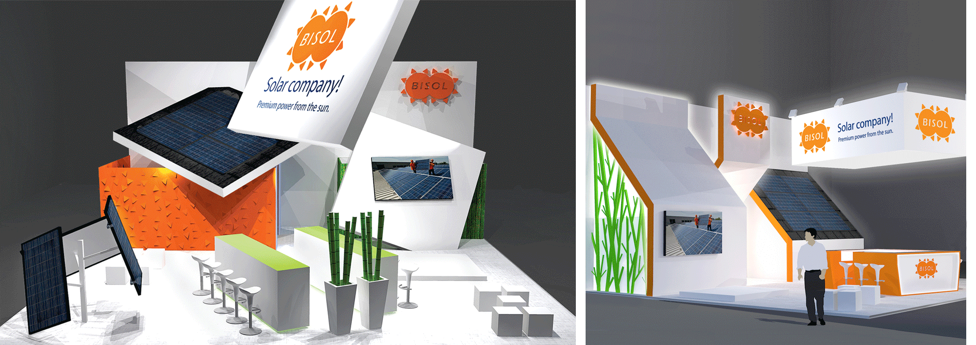 Bisol, idejna zasnova sejemskega nastopa, Intersolar Munchen