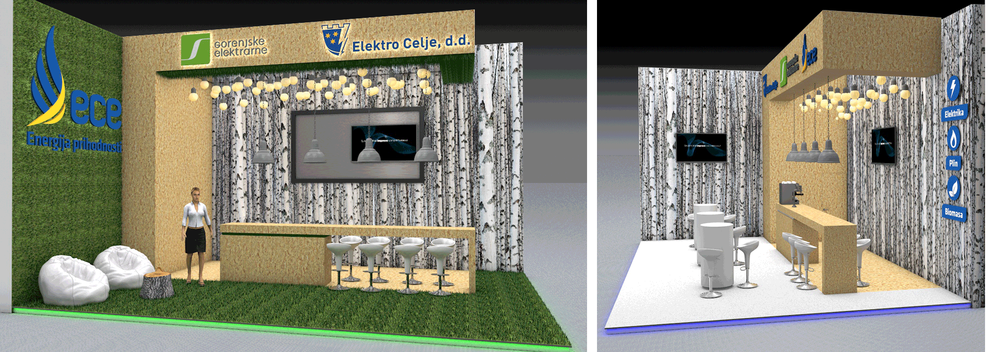 ECE, celostno načrtovanje sejemske predstavitve, Energetika Celje